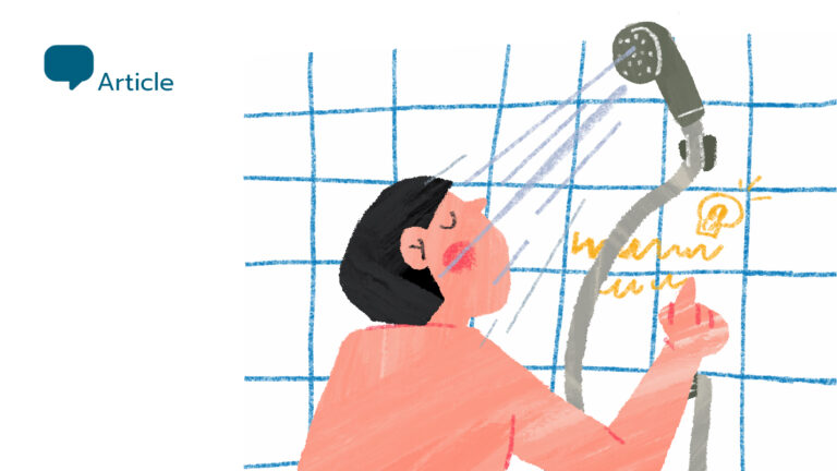 The Shower Effect เพราะอะไรคนเราจึงชอบคิดงานออกตอนอาบน้ำ